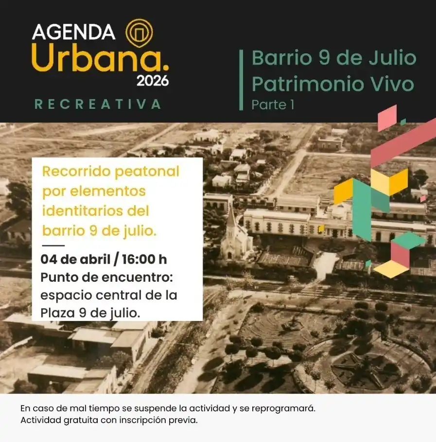 Agenda recreativa urbana