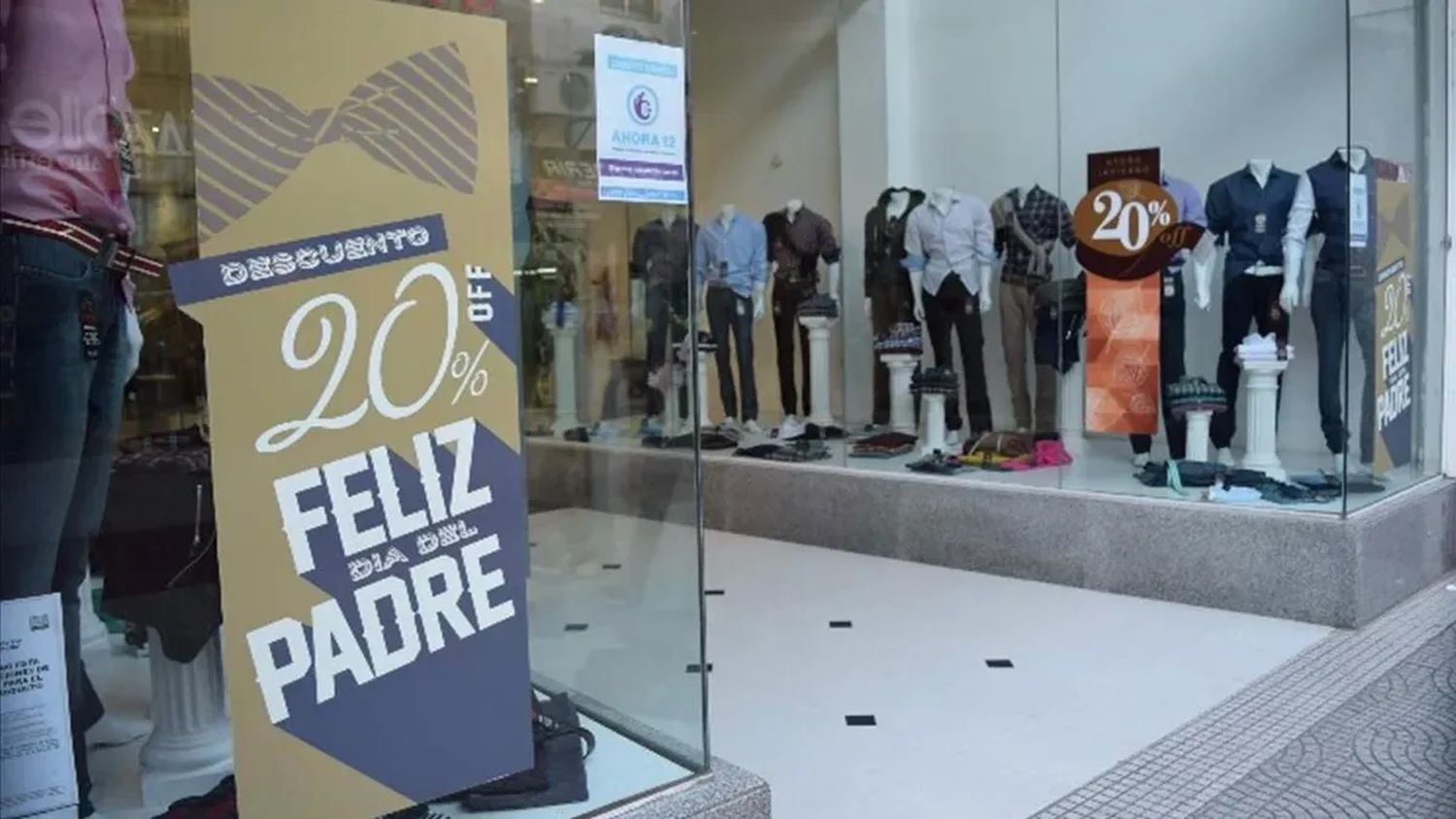 Las ventas del Día del Padre cayeron 1,2% anual