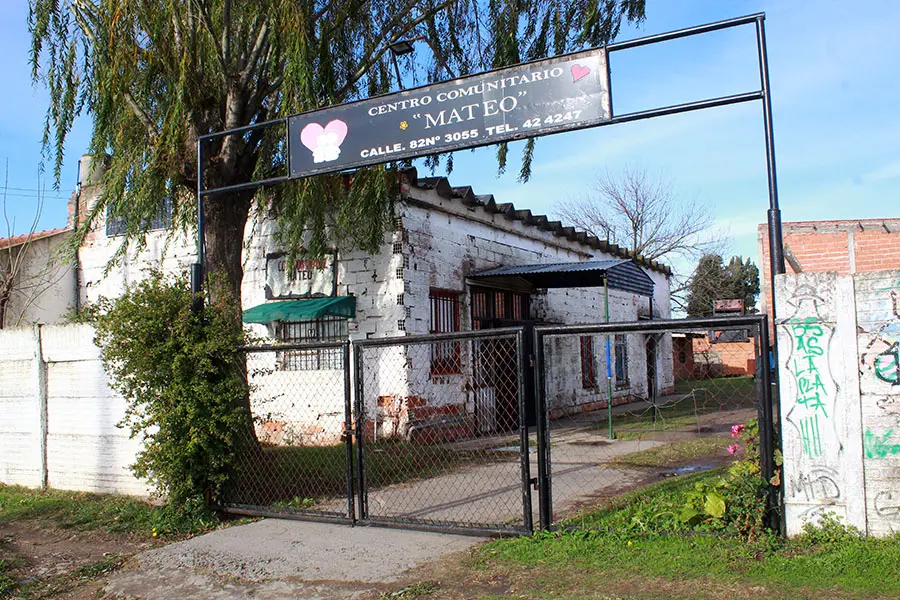 Robo y daños en el edificio del Centro Comunitario Mateo
