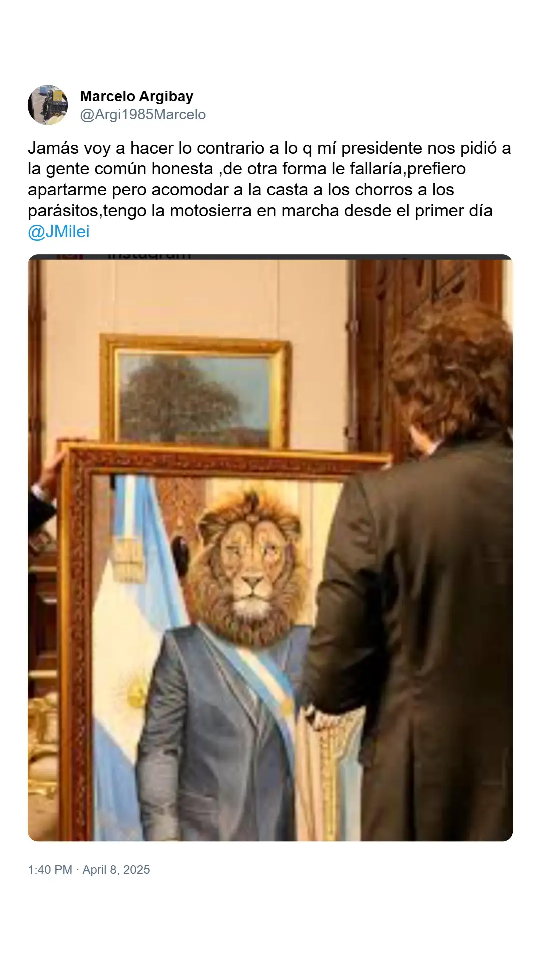 Marcelo Argibay LLA x