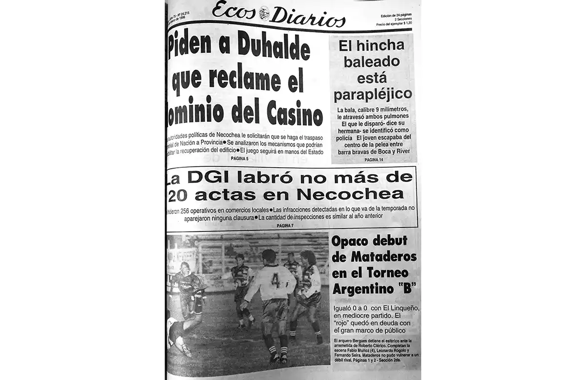 Lunes 29 de enero de 1996