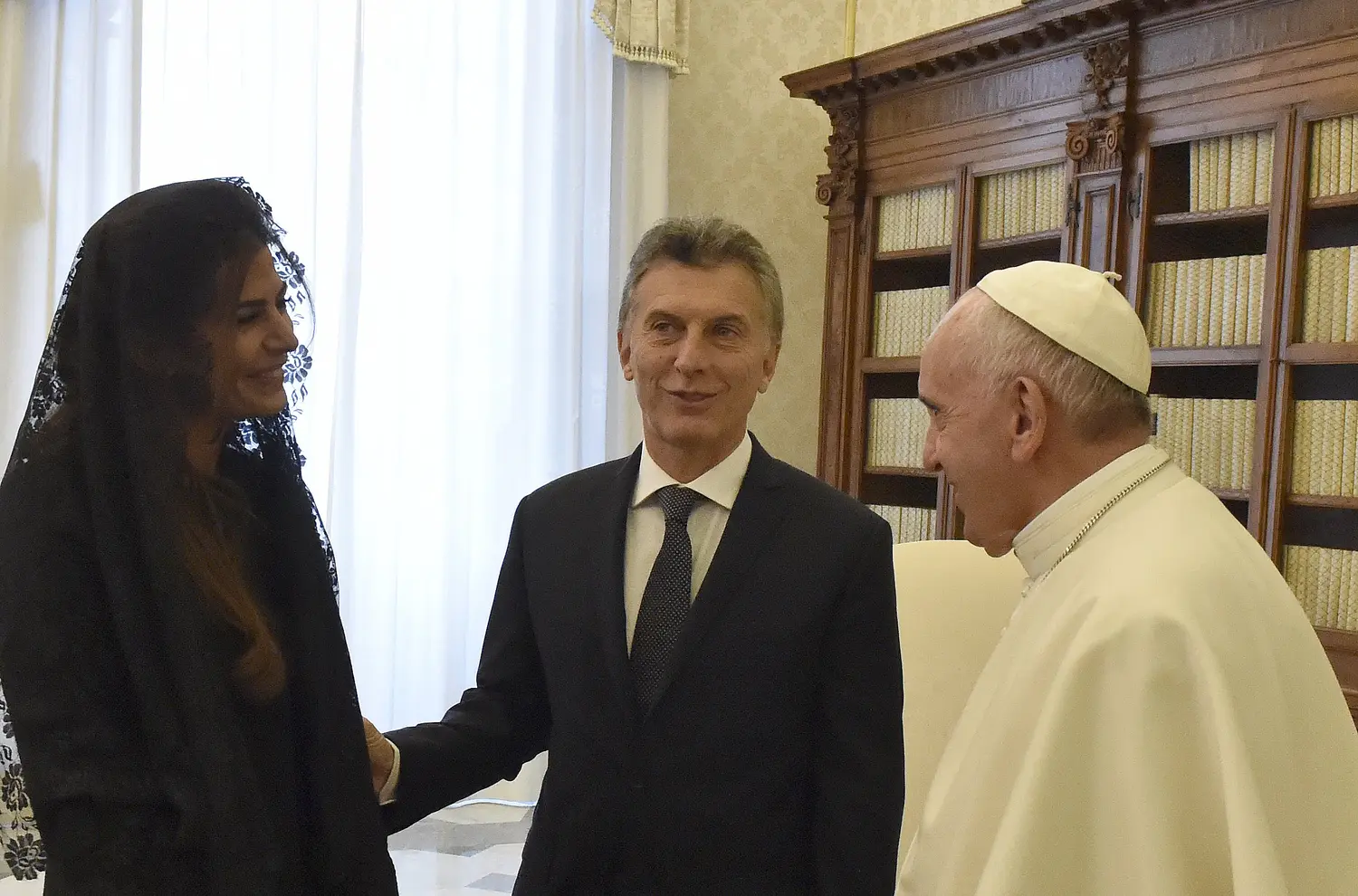 El Papa Francisco recibió a Macri en breve y protocolar encuentro