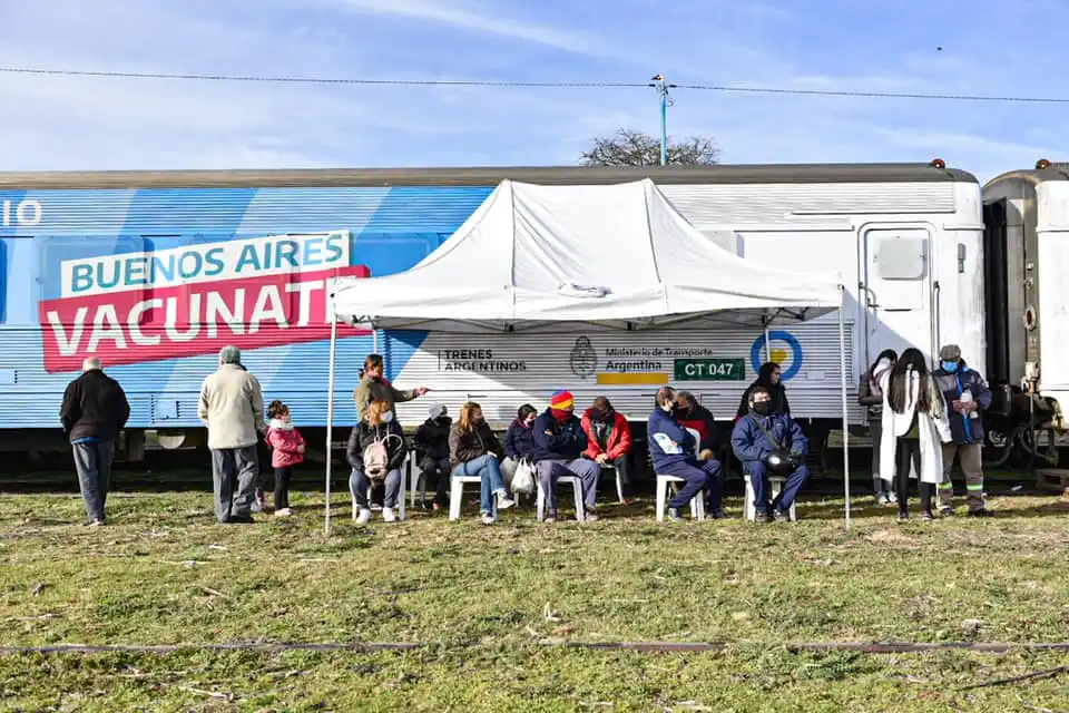 Este jueves llega el Tren Sanitario a San Pedro: en qué horarios atiende
