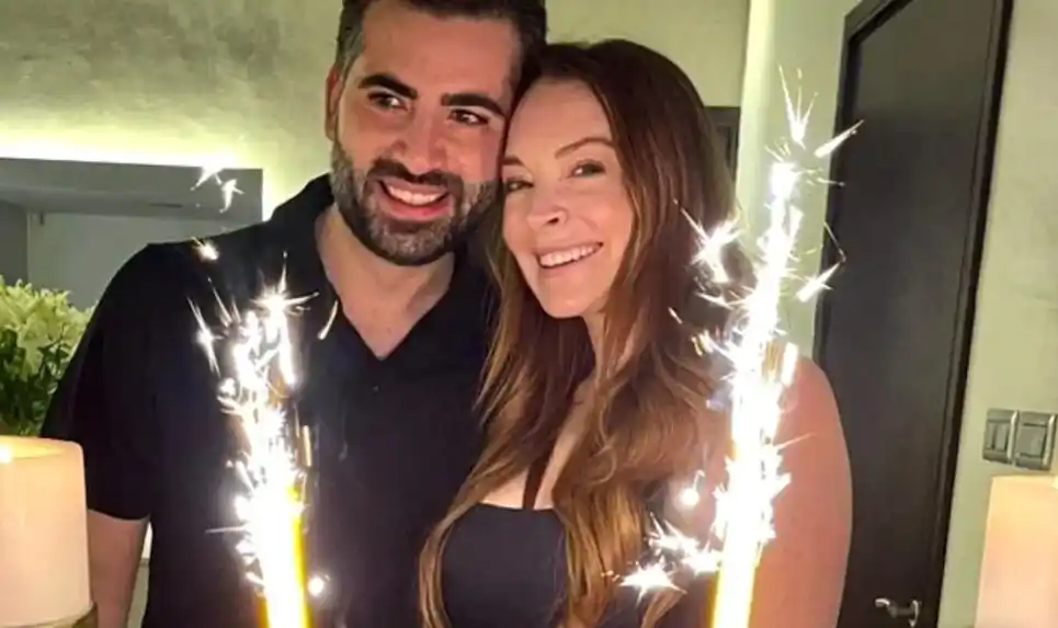 Lindsay Lohan anunció que está embarazada