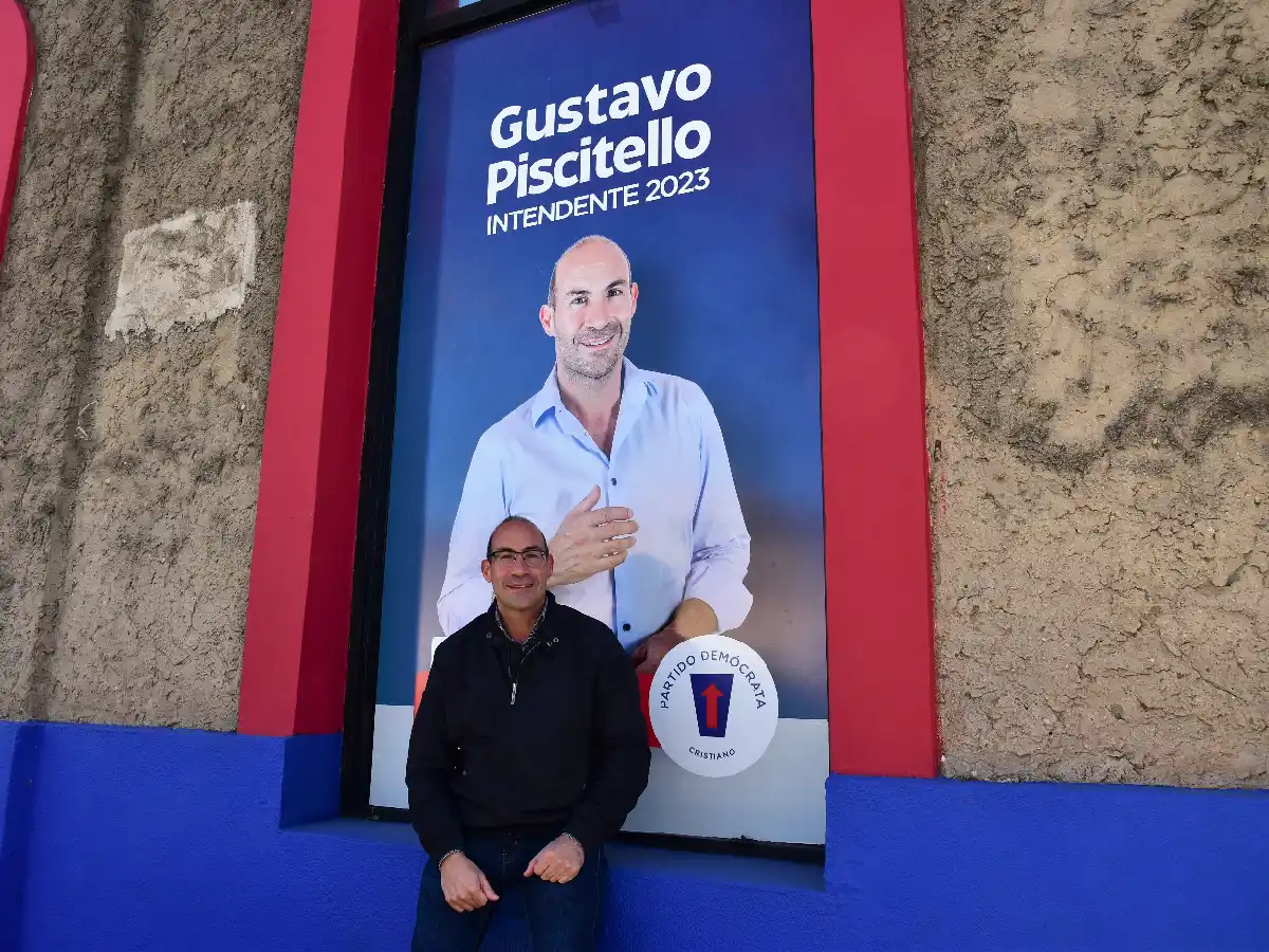 Piscitello: “El vecino me va a elegir como el nuevo intendente porque es el cambio que la gente quiere”