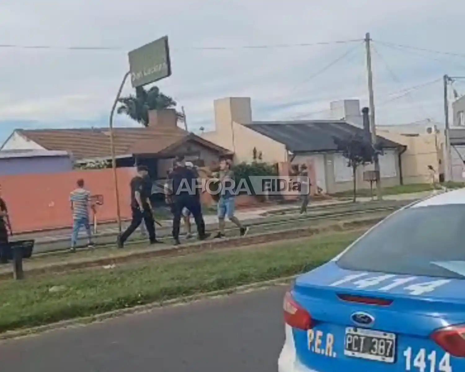 Incidentes en año nuevo en Gualeguaychú: debió intervenir la policía