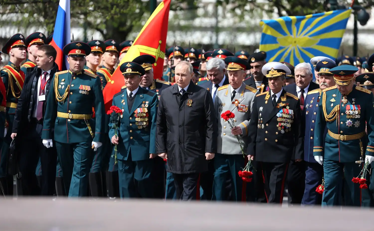Vladimir Putin habló a la población con motivo del aniversario de la victoria sobre la Alemania nazi.