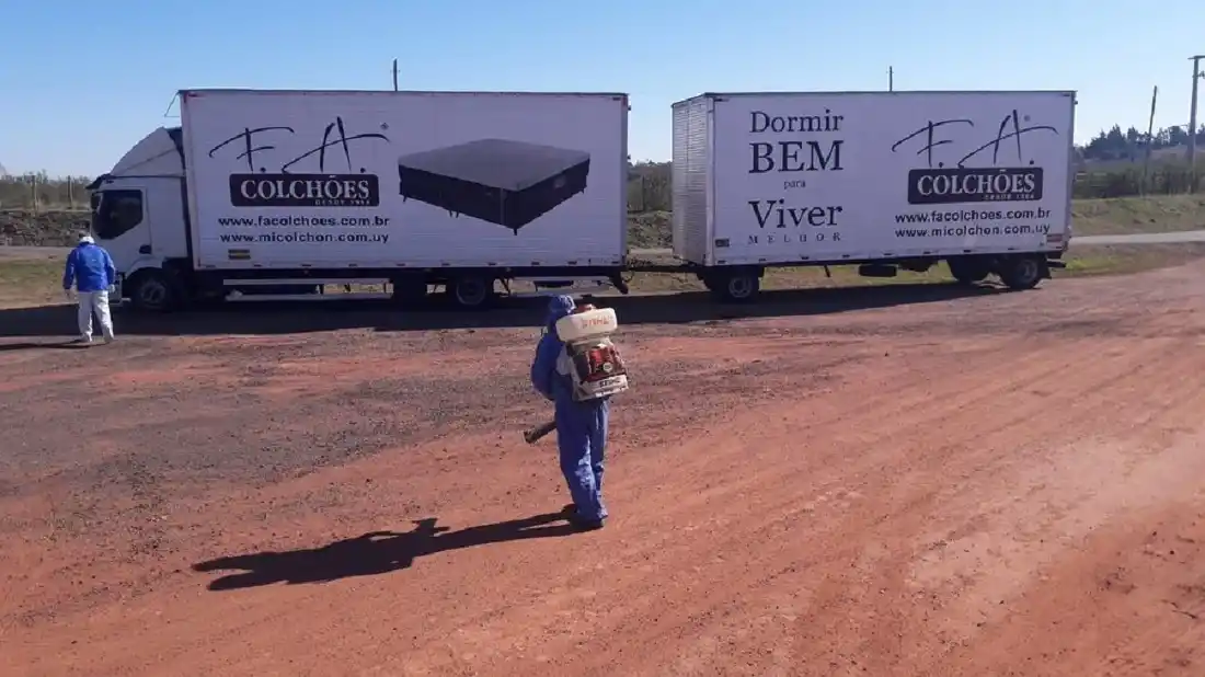 Por un camionero que dio positivo, aislaron a dos personas en Mercedes