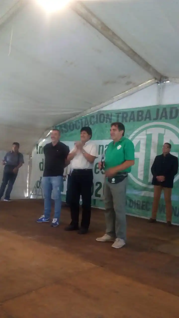 Evo Morales en ATE de Burzaco: "Los jóvenes son el presente y el futuro de la Patria Grande" 