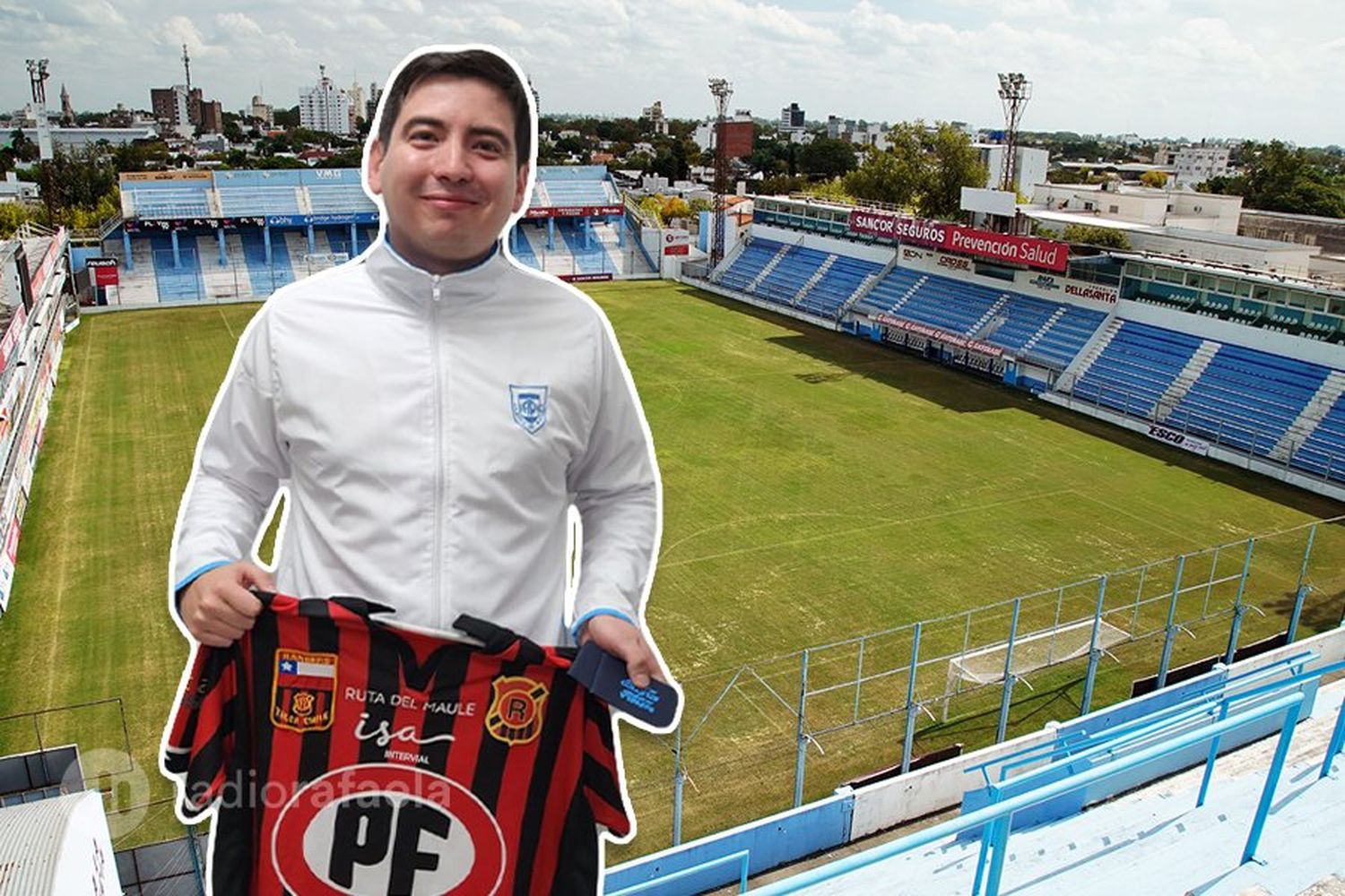 Es chileno, hincha de Atlético y acaba de cumplir el sueño de conocer el Monumental de barrio Alberdi