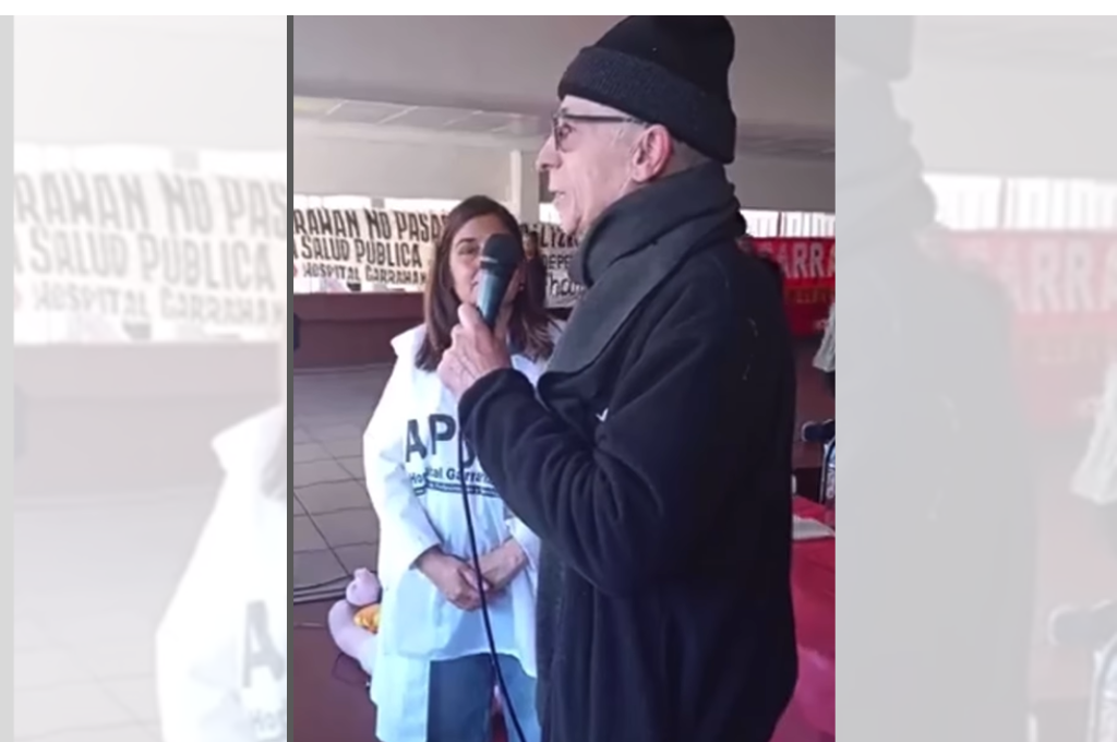 Gerardo Romano en el Garraham