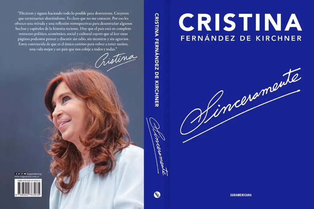 Llega «Sinceramente», el libro de Cristina en el que cuenta detalles de su gobierno