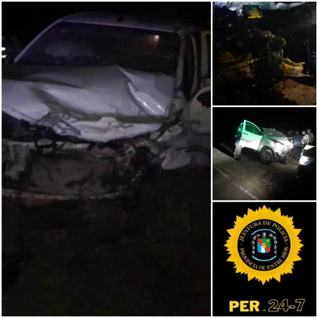 Confirmaron las identidades de los fallecidos tras choque en Ruta 11