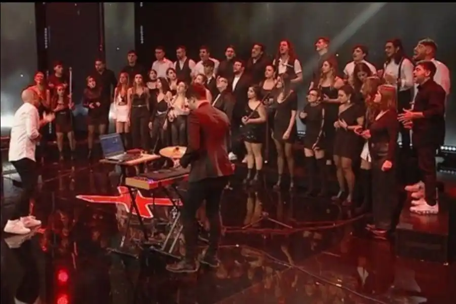 El coro santafesino Gloriana a la semifinal de Got Talent con un cover de Fito Páez