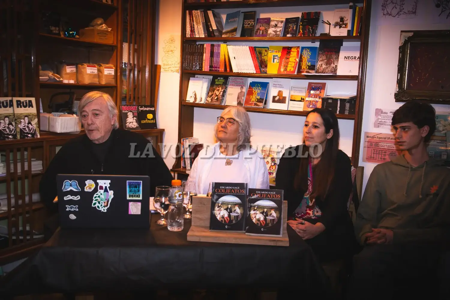 Eduardo Sage fue el invitado especial en la propuesta que impulsaron La Patriada y Caravana