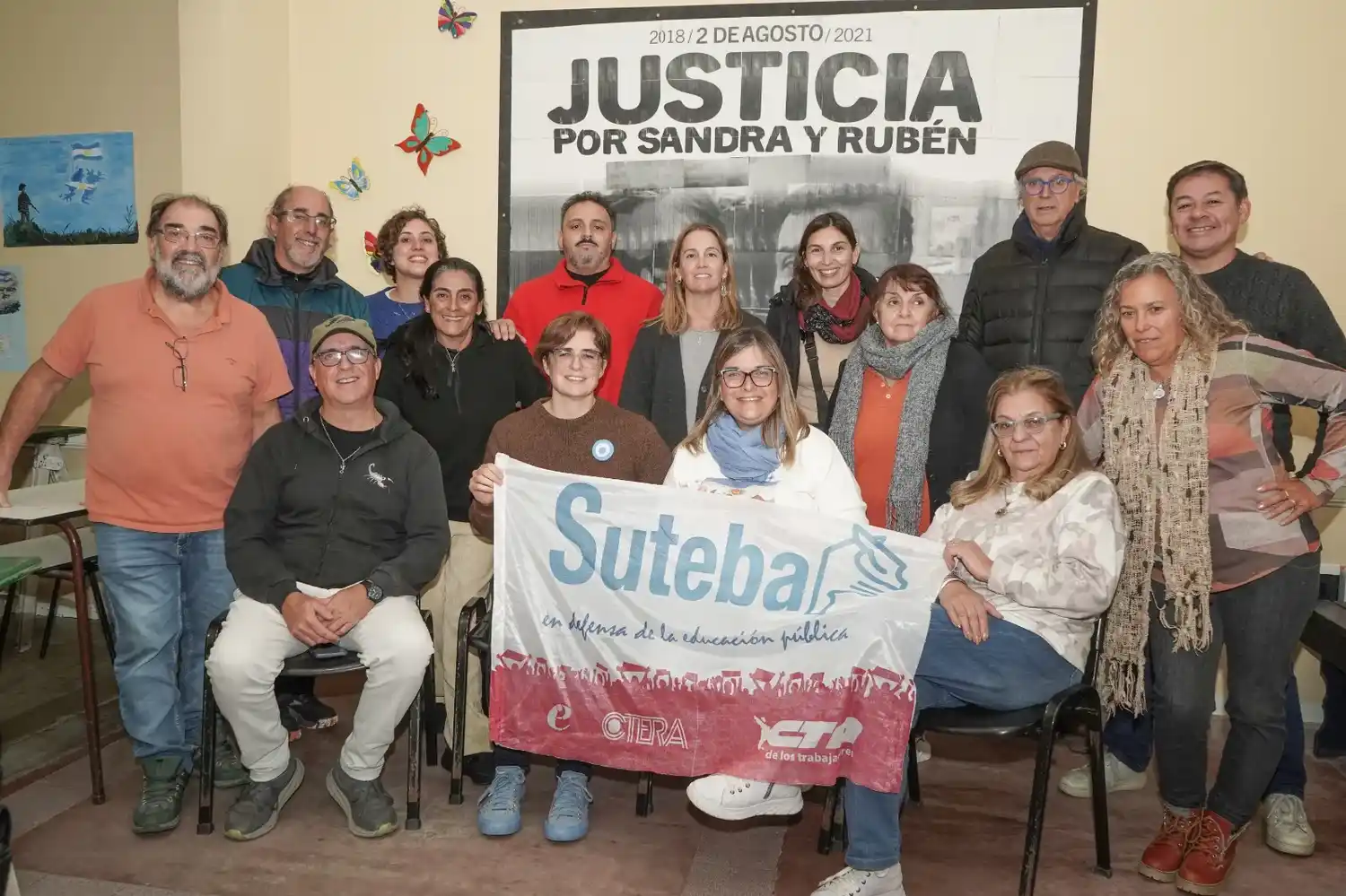 La conducción de Suteba estará a cargo de Ana Larrañaga como secretaria general