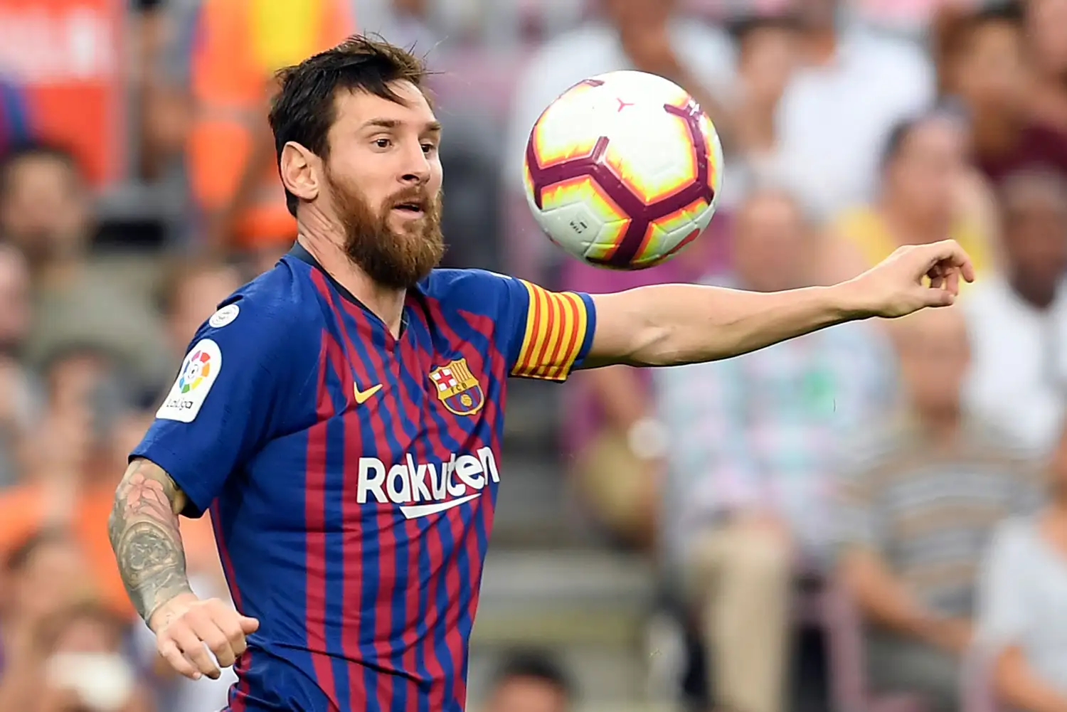 Barcelona hizo ocho con doblete de Messi