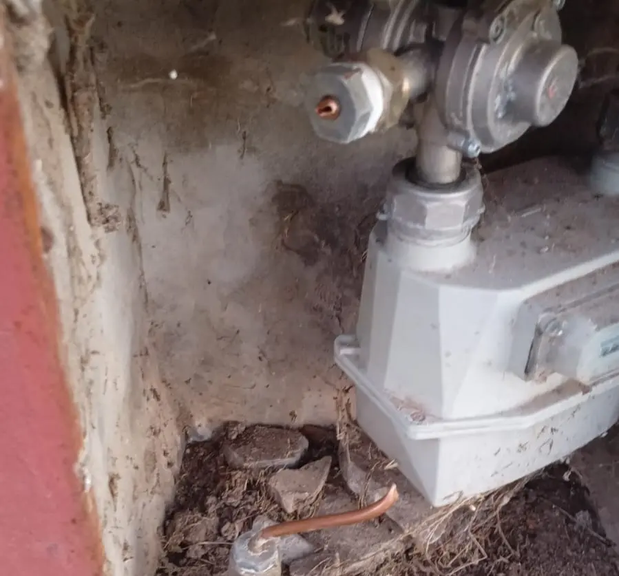Vecinos reportaron un nuevo robo de cobre en su barrio.