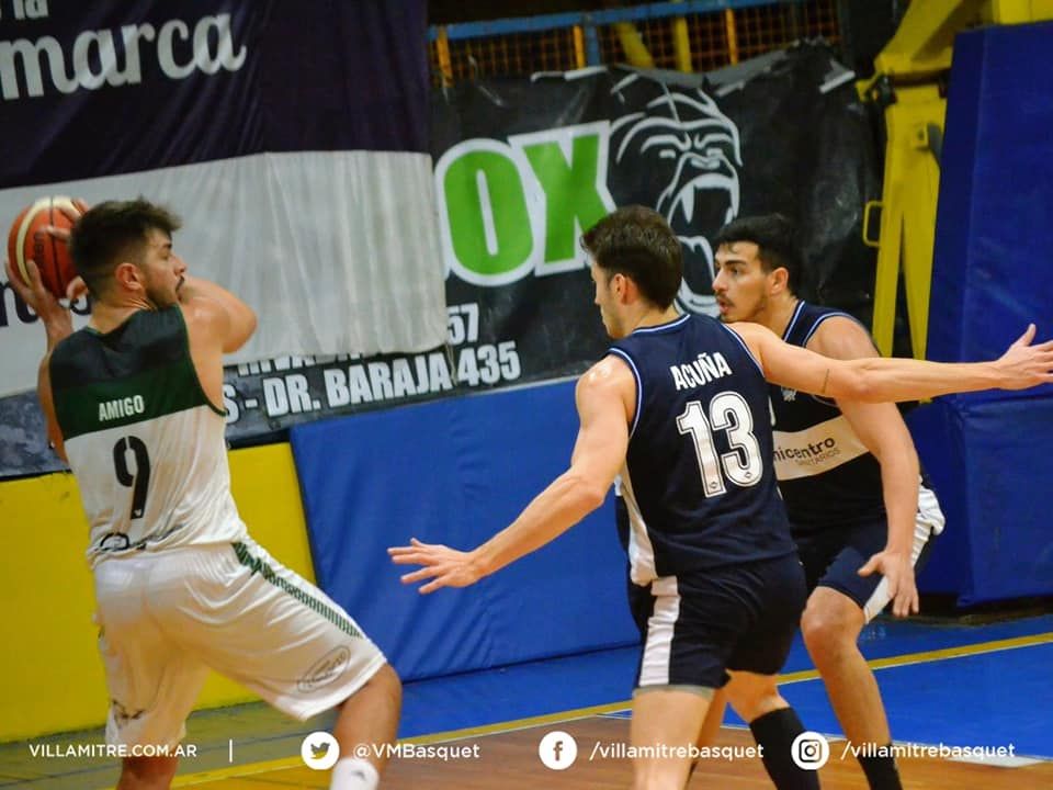 Liga Argentina: Villa Mitre de Bahía Blanca sigue arriba en el Sur con Franco Amigo en gran nivel