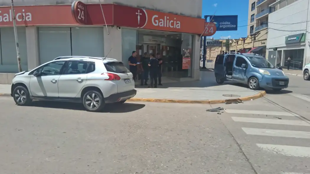accidente de tránsito en Mitre y Las Heras