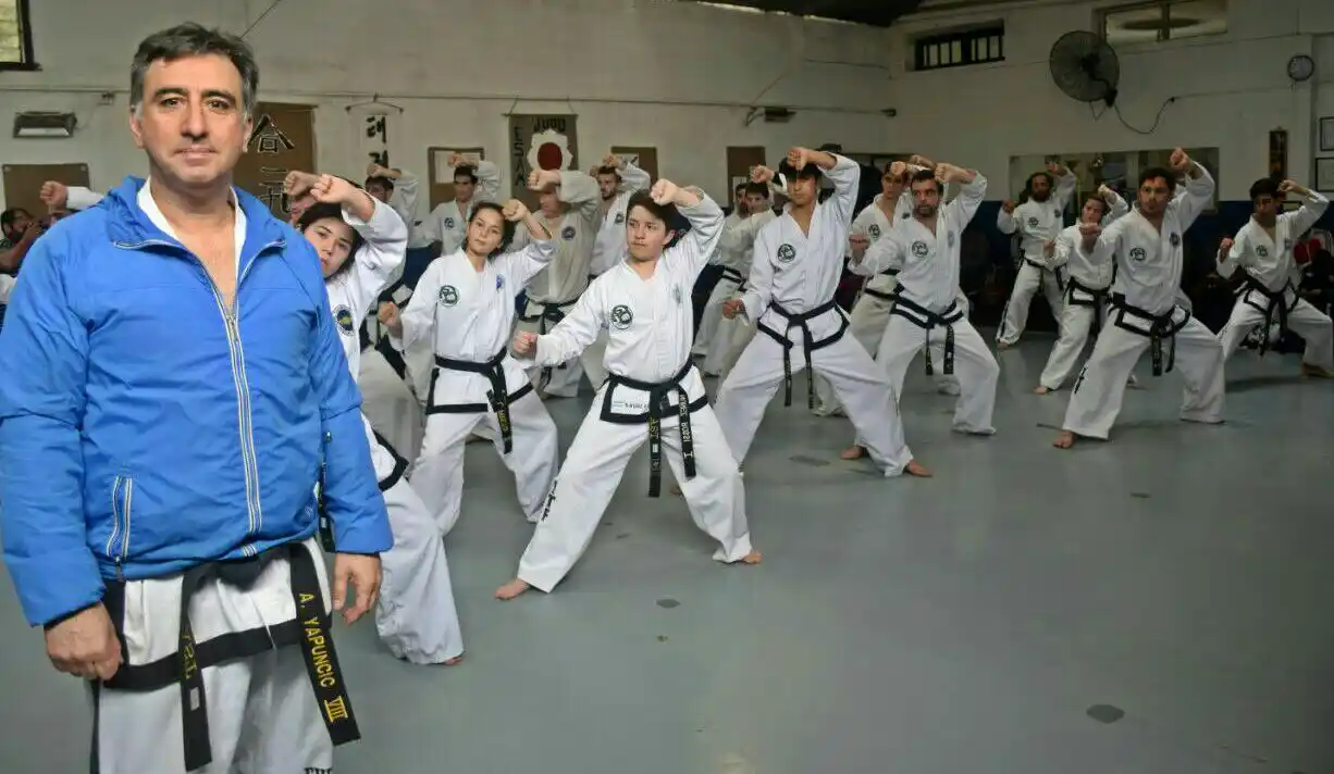 Yapuncic brindó un entrenamiento de combate