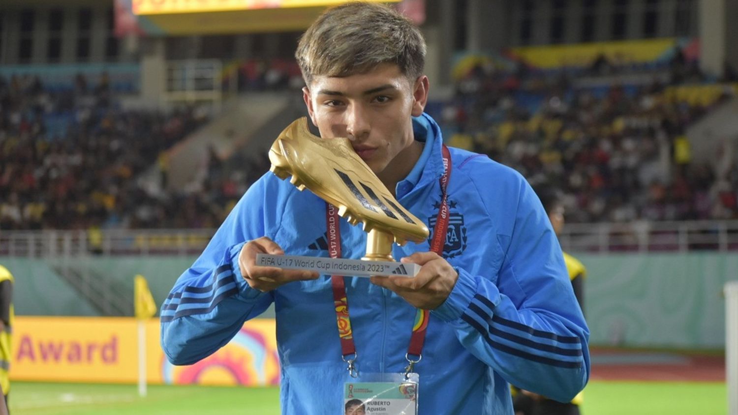 Agustín Ruberto en el Mundial Sub 17