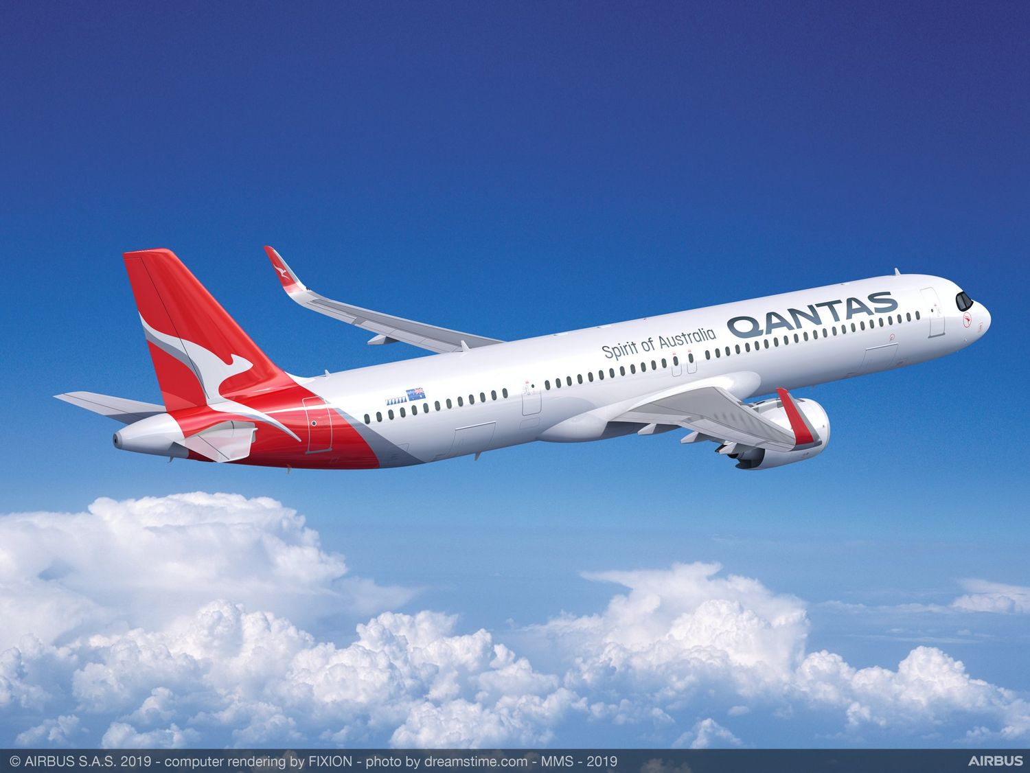 Qantas reveló los interiores de sus A321XLR e inició la capacitación de pilotos del modelo