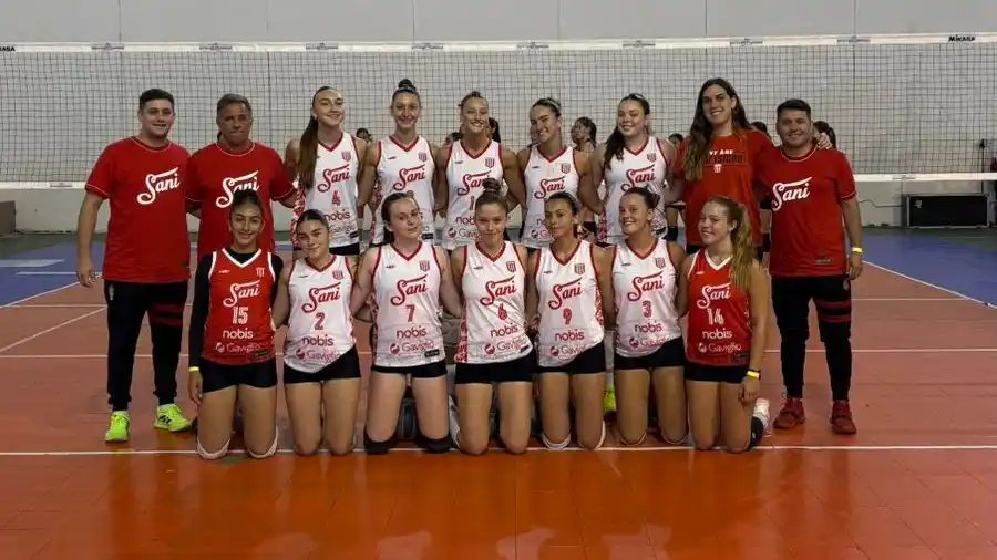 4 de 4 para las chicas de Sani en este Sudamericano de Vóley