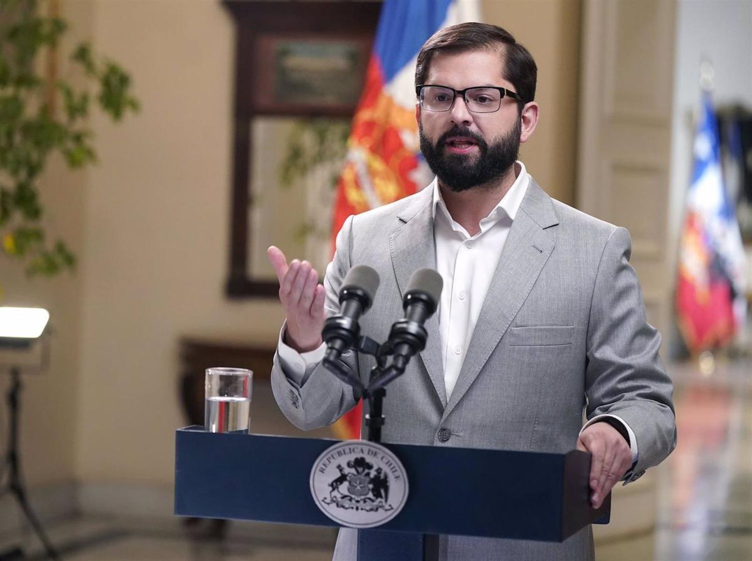 Boric reclamó la aprobación de pacto fiscal “para el desarrollo”