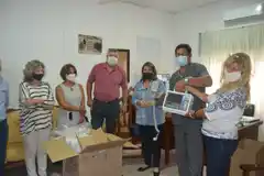 Rotary Club Gualeguay entregó un "carro de paro" al Hospital