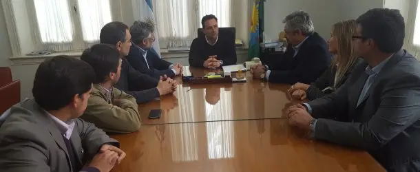 Chacabuco: El Intendente recibió al Ministro de Trabajo bonaerense