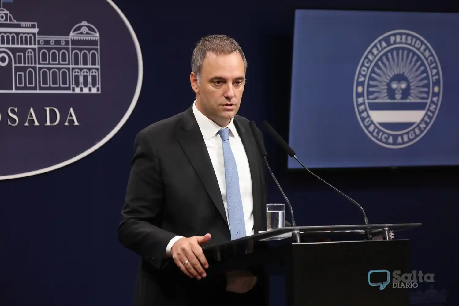 “Todo lo que yo tenga que declarar, lo declaré", aseguró Adorni.