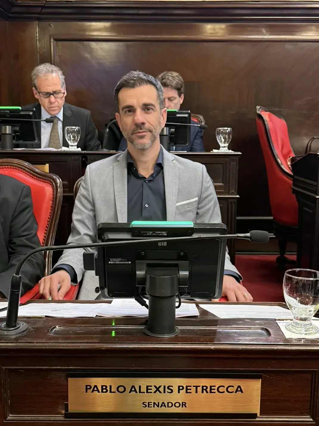 Senador Pablo Petrecca (PRO).