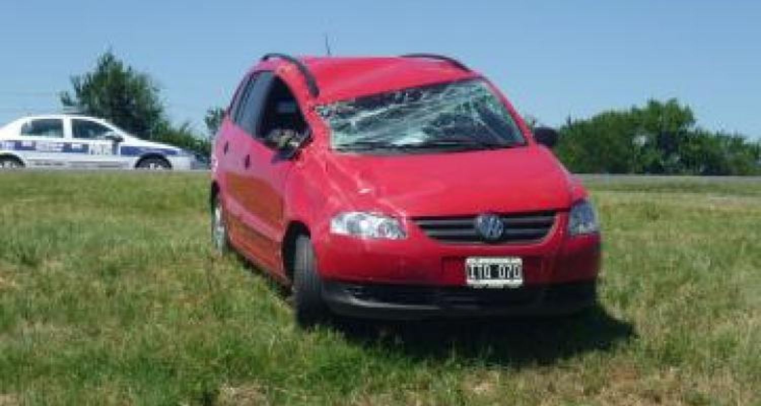 Un herido tras accidente en la ruta 9