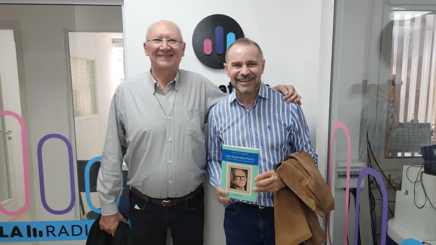 Oscar “Pacha” Parra, hijo; Rodolfo Zehnder, escritor