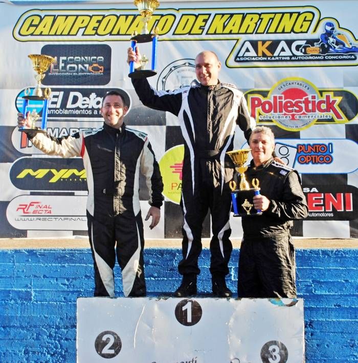 Se corrió la primera fecha  del Karting de Concordia