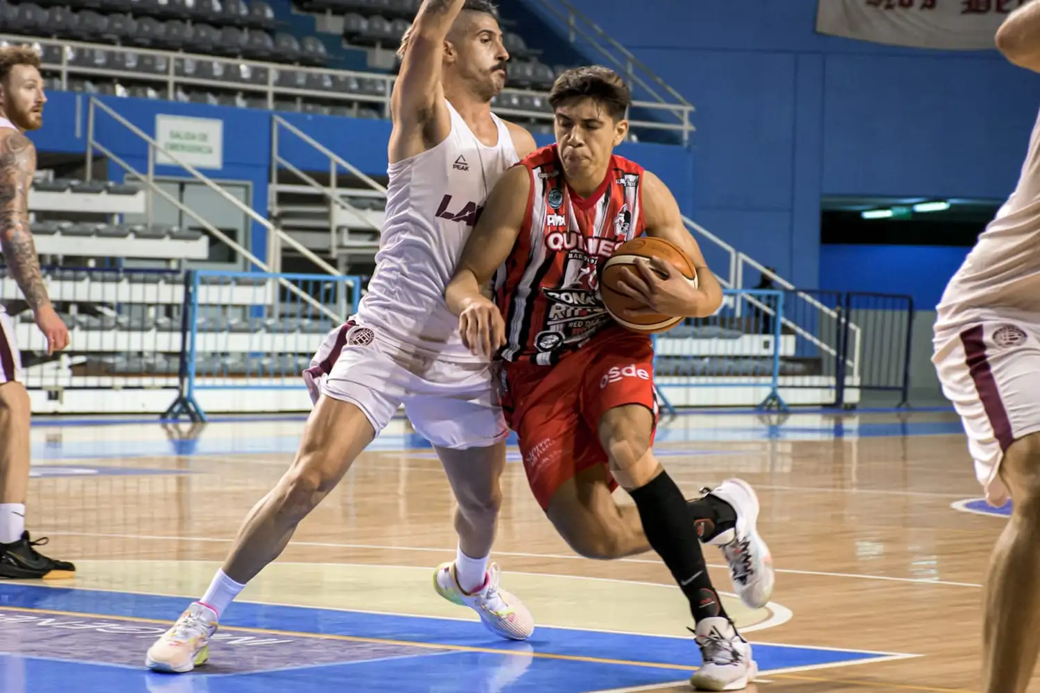 Quilmes perdió en la última pelota un partido importante