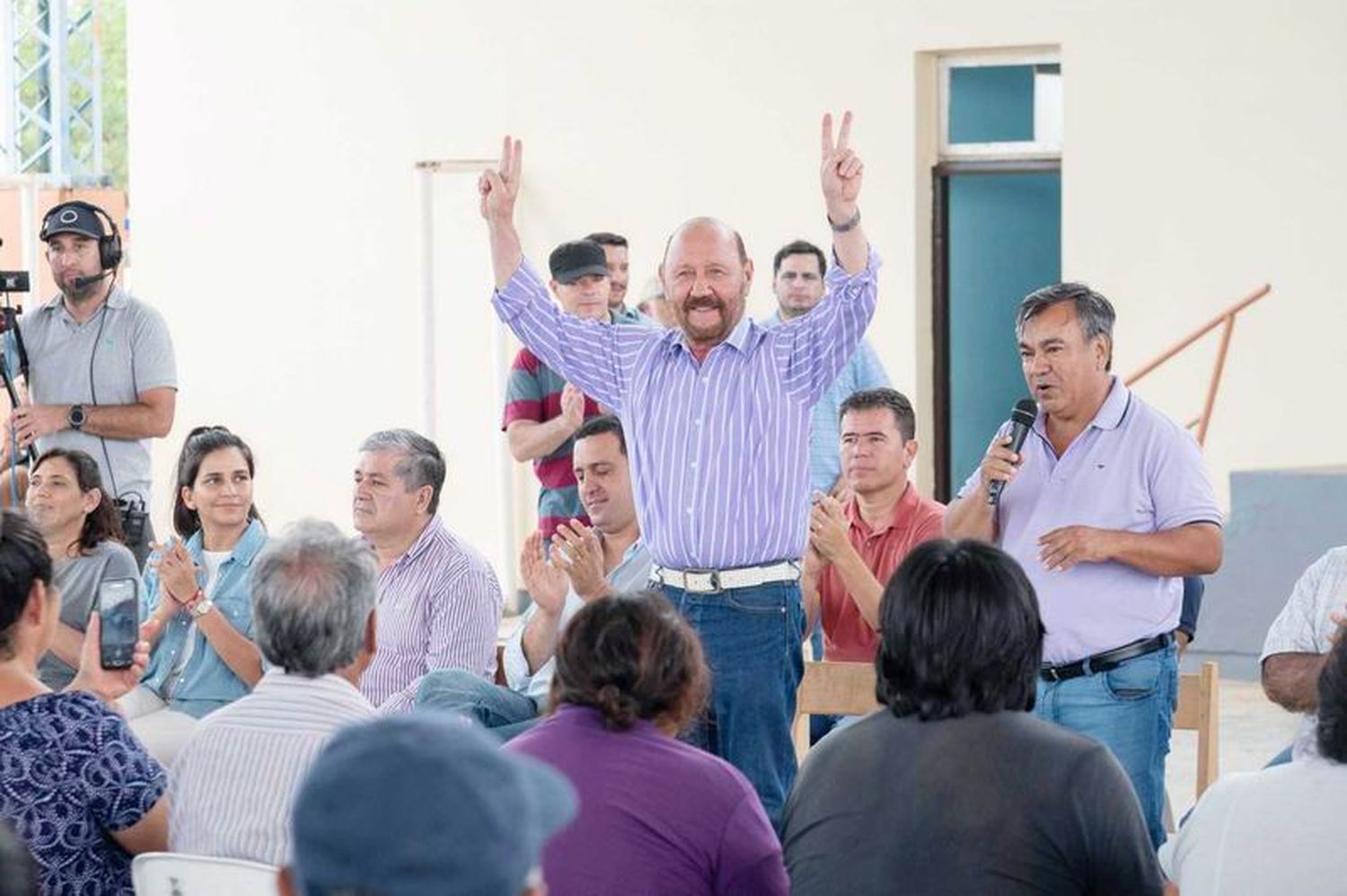 Insfrán: “Defiendan la Patria con su voto”