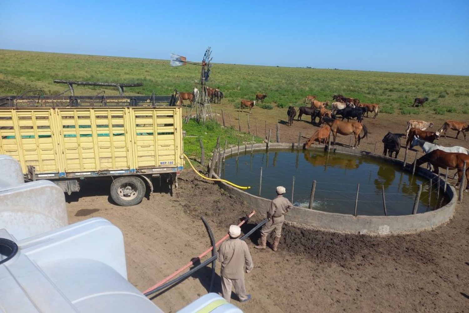 La provincia avanza en la asistencia a productores agropecuarios afectados por la sequía