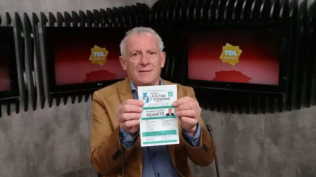 Ricardo Huarte en el desayuno de Tandil Despierta