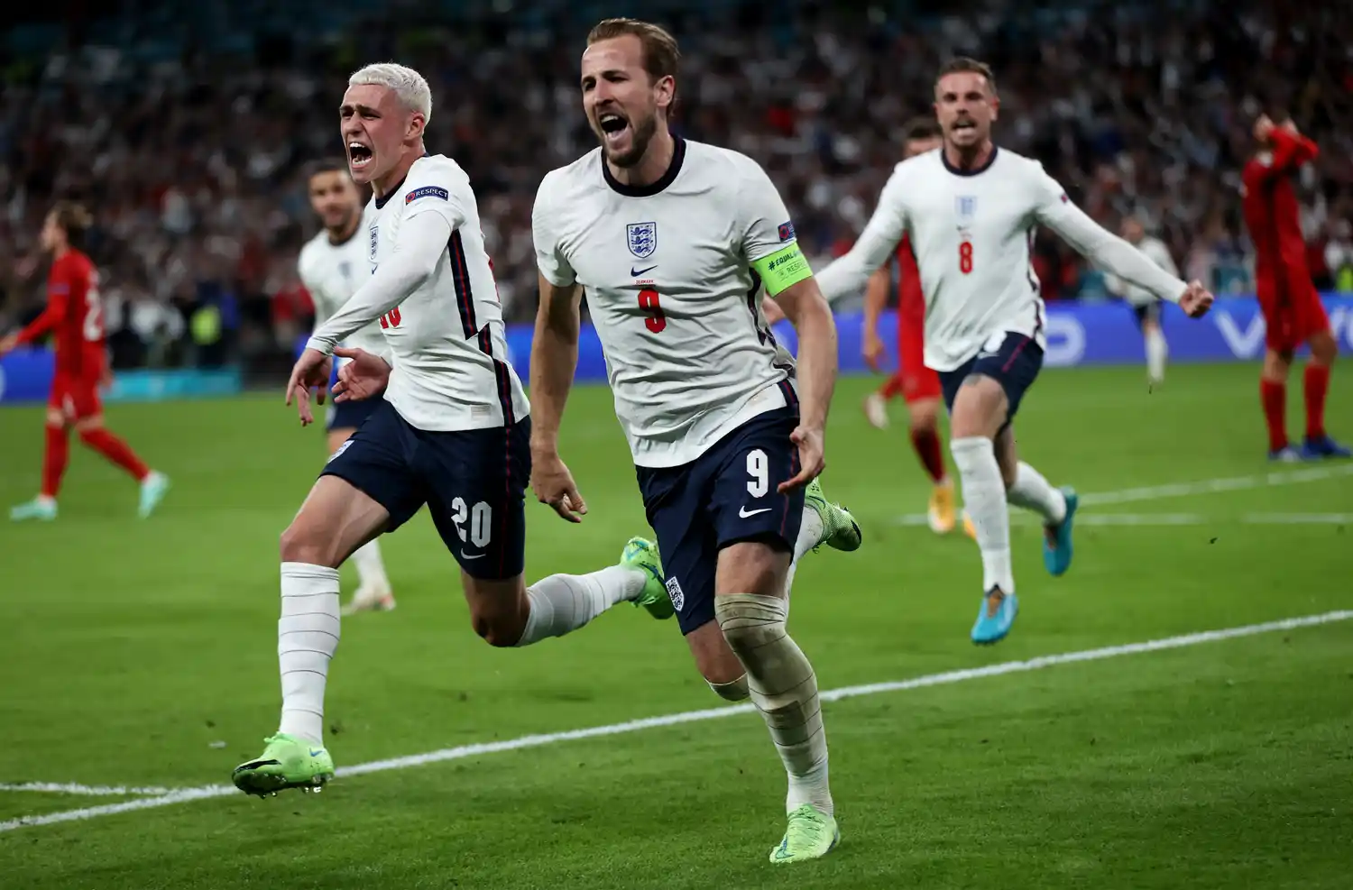 Kane, goleador de Inglaterra en la Eurocopa.