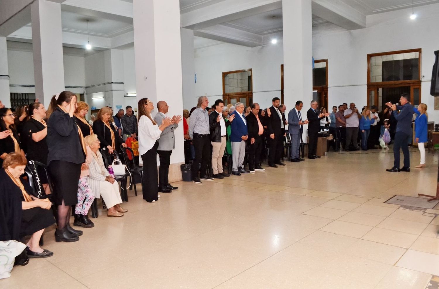 Conmemoraron el Día de las Iglesias Evangélicas y Protestantes en el Hall del Palacio Comunal