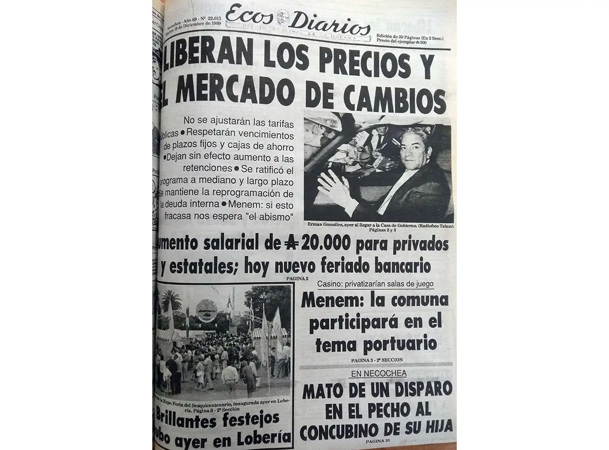 Martes 19 de diciembre de 1989