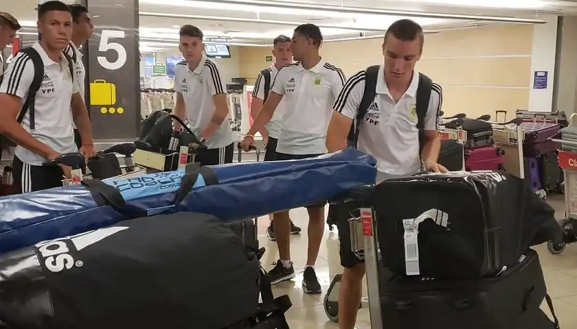 El Sub 20 ya está instalado en Chile