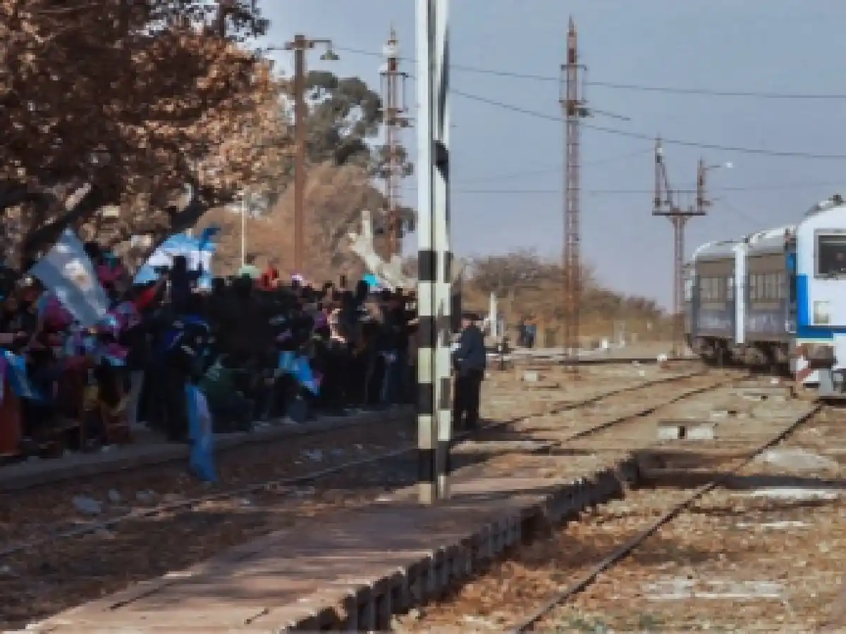 Luego de 30 años, volvió el tren de pasajeros a San Luis