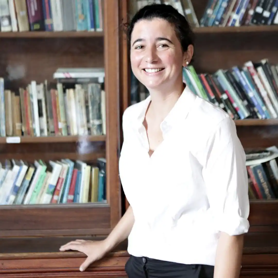 Luisina Viviani, presidente de la Biblioteca Popular “Carlos Mastronardi”: