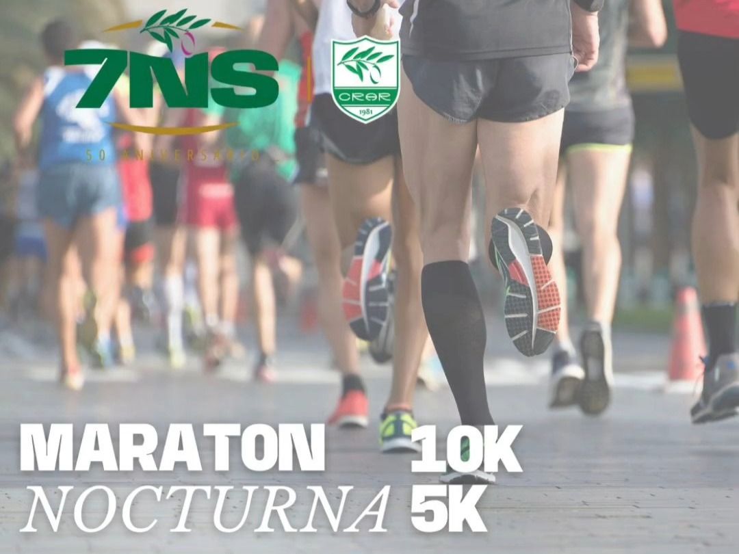 El 8 de noviembre se corre la Maratón nocturna organizada en el marco de la agenda de celebración por los 50 años del Seven rafaelino..Foto:Prensa CRAR