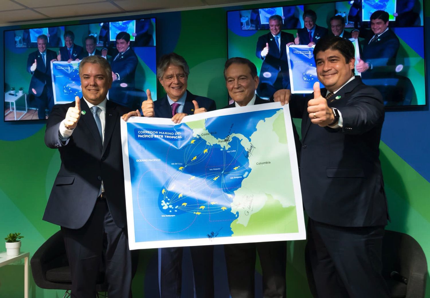 Costa Rica, Colombia, Ecuador y Panamá ampliarán sus áreas marinas protegidas