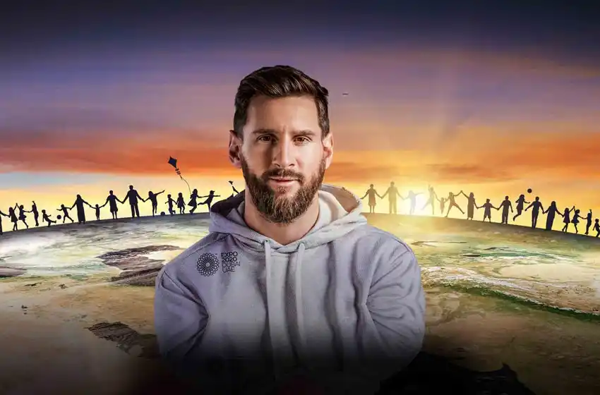 Con permiso del Barcelona, Messi viajó a Dubai para ser parte de un importante compromiso comercial