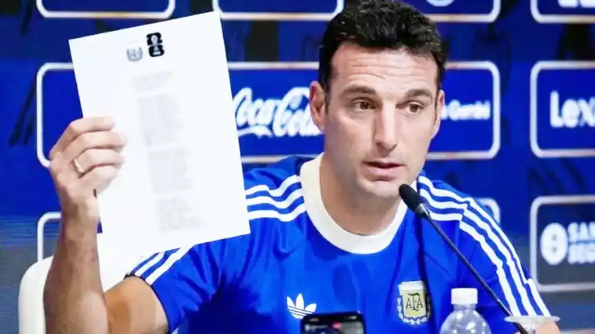 Scaloni reveló que tiene “una duda” en la lista de la Selección Argentina y explicó por qué no convoca a Dybala